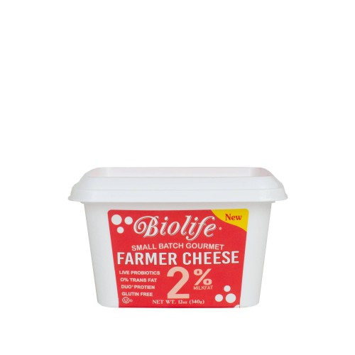 Farmer Cheese Biolife 2% milkfat 